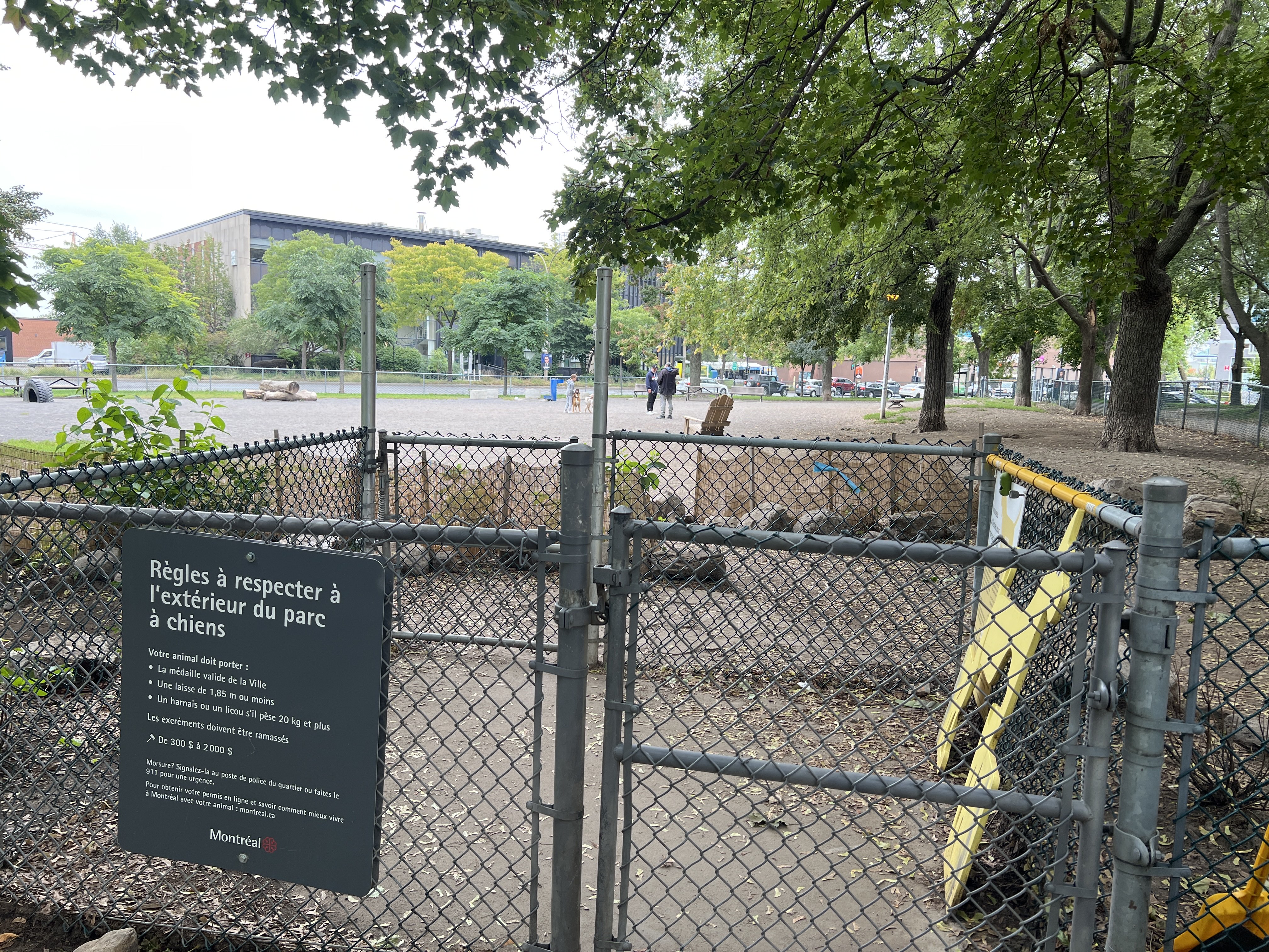 Parc à chiens du parc du Pélican