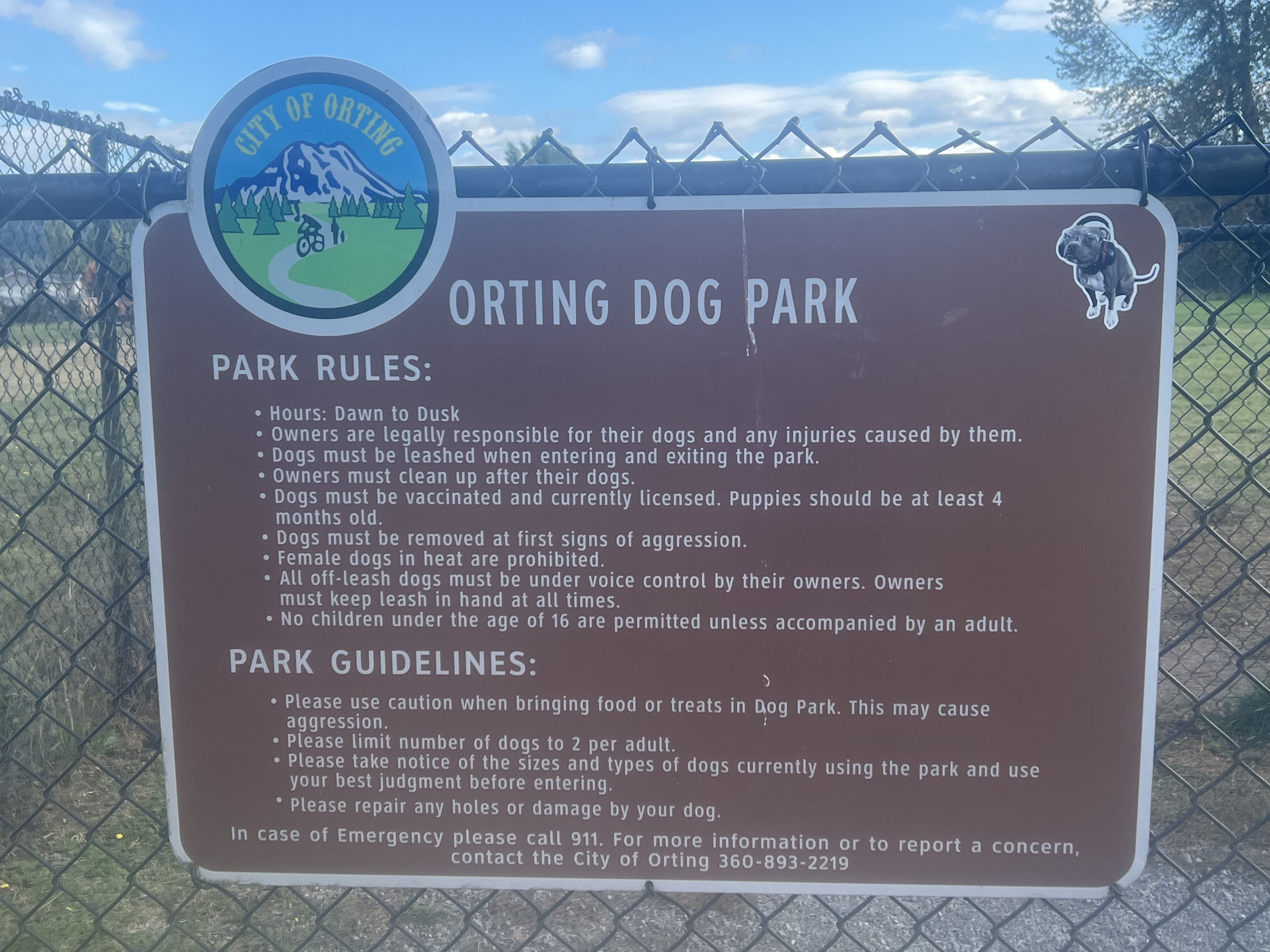 Orting Dog Park