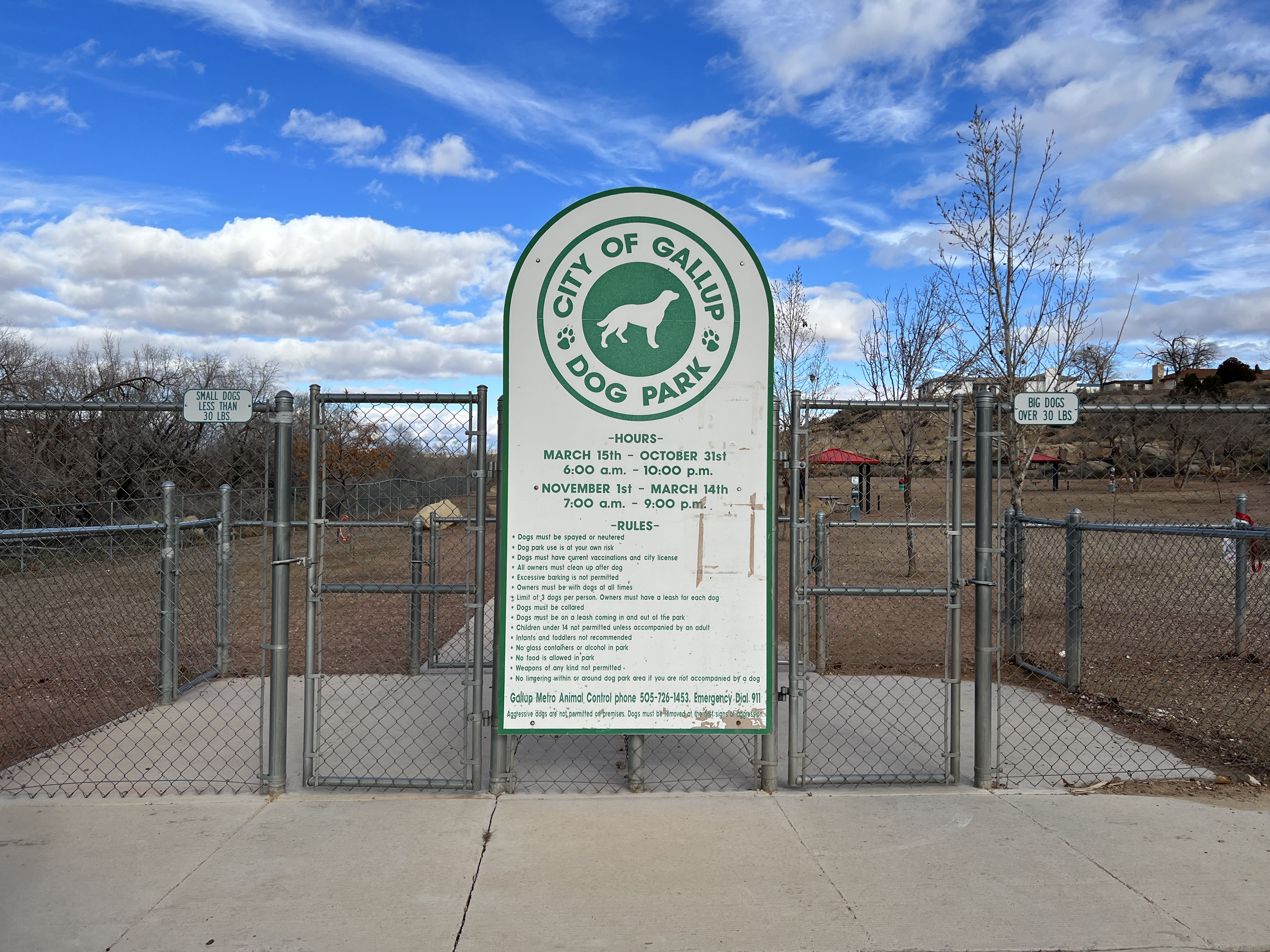 City of Gallup Dog Park