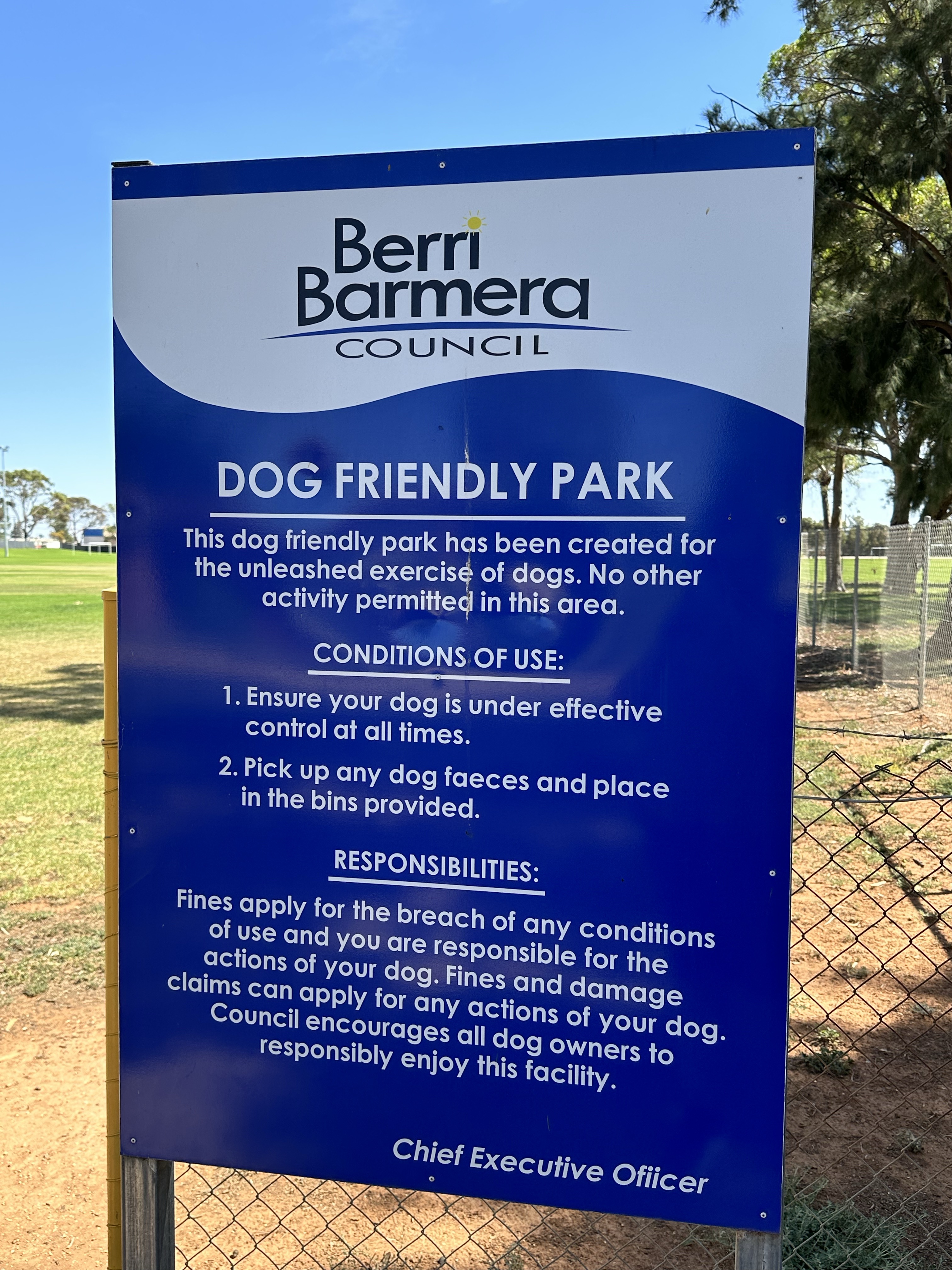 Barmera Dog Park