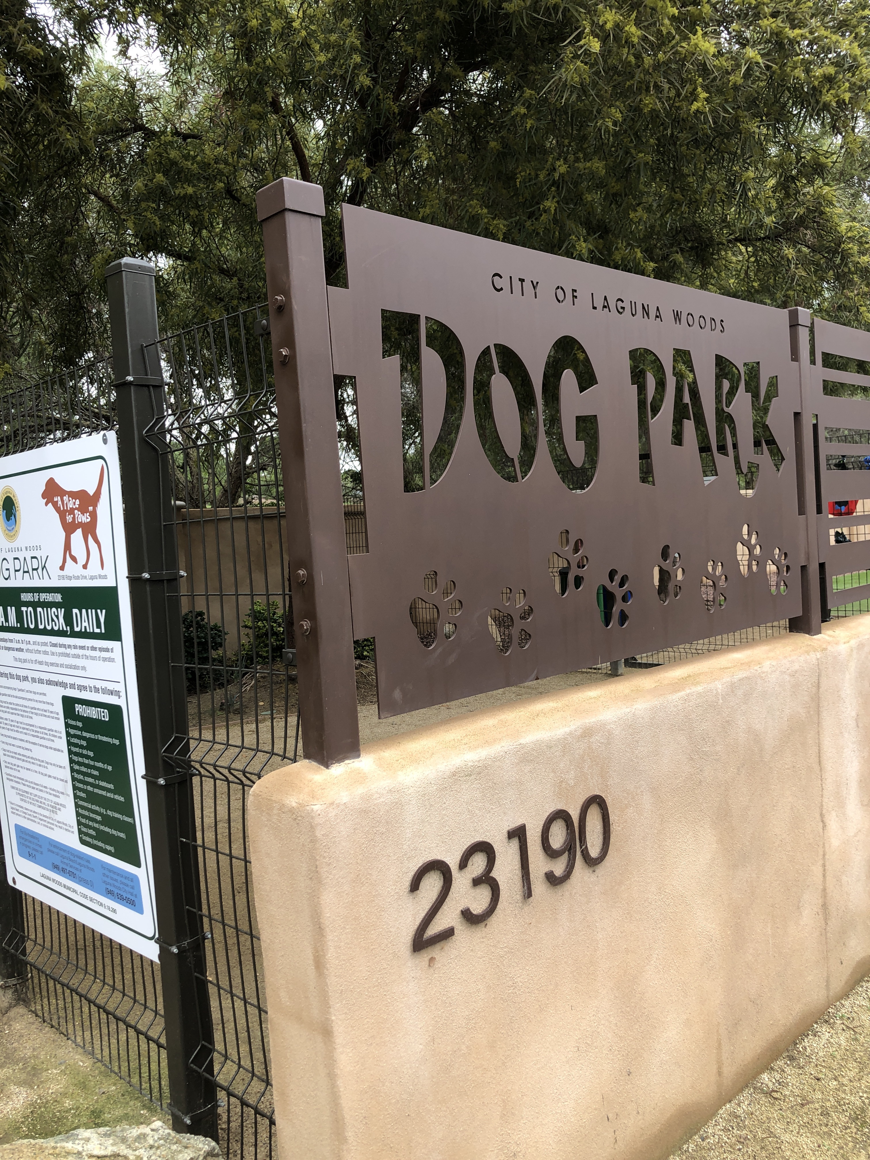 Laguna Woods Dog Park