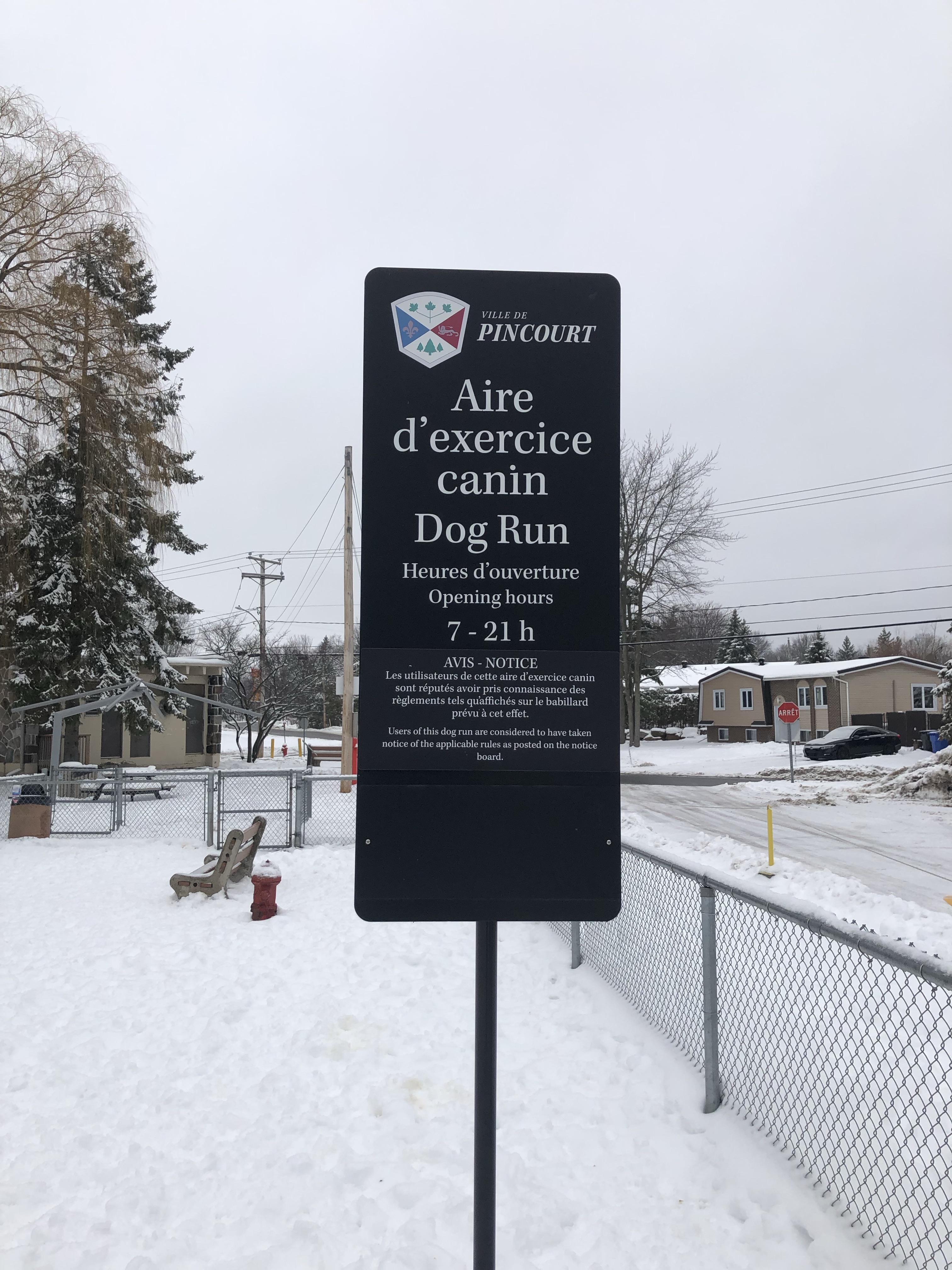 Parc canin de Pincourt