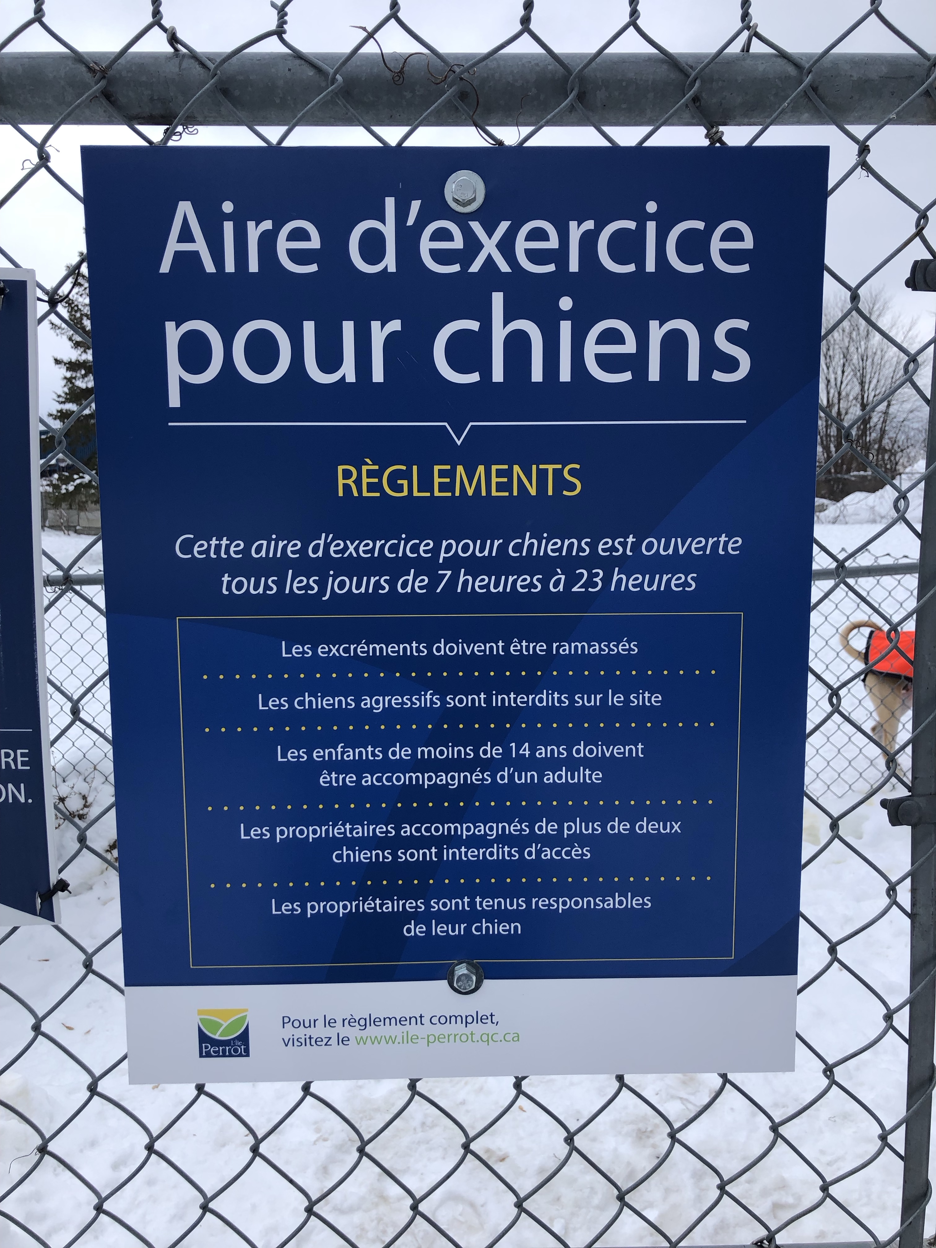 Town of île-Perrot - Dog Park