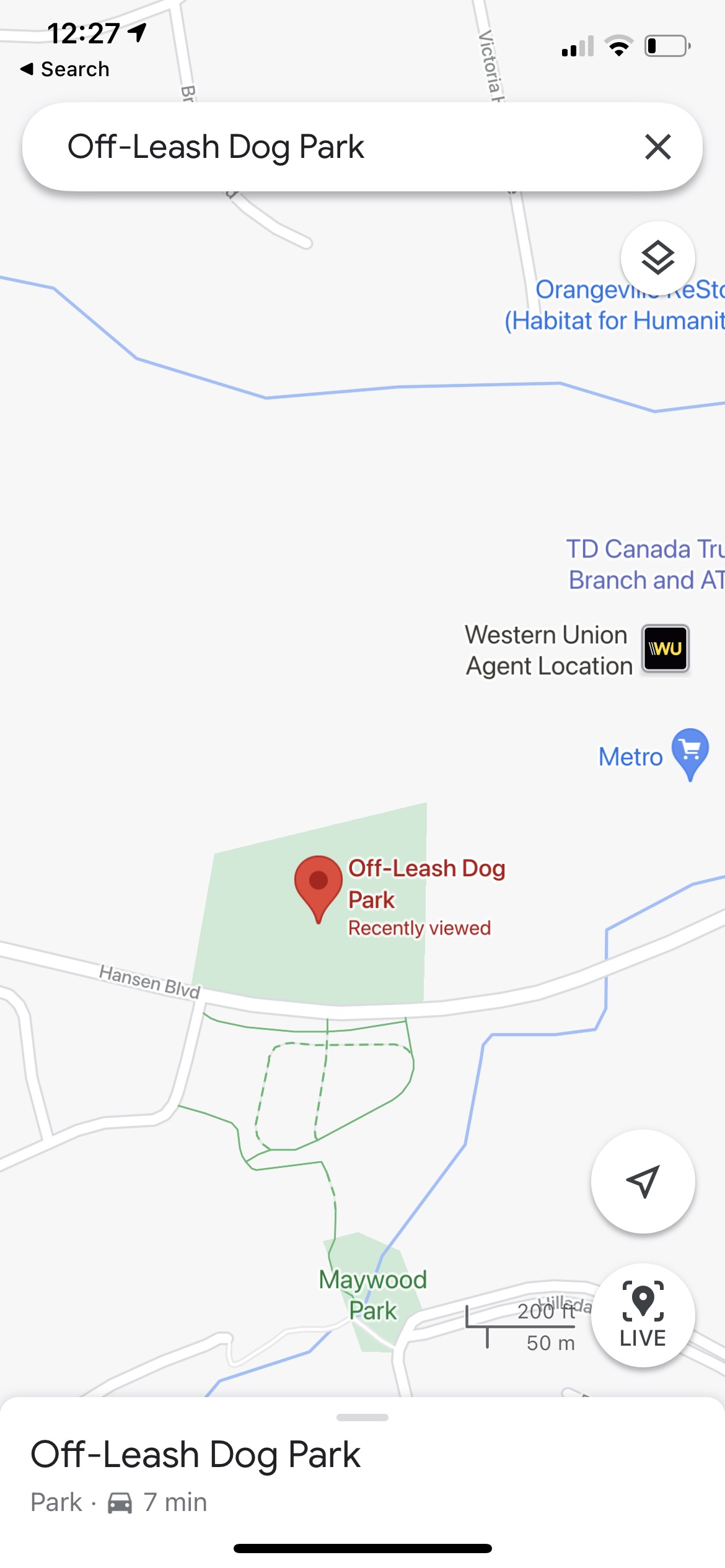 Hansen Blvd Off-Leash Dog Park