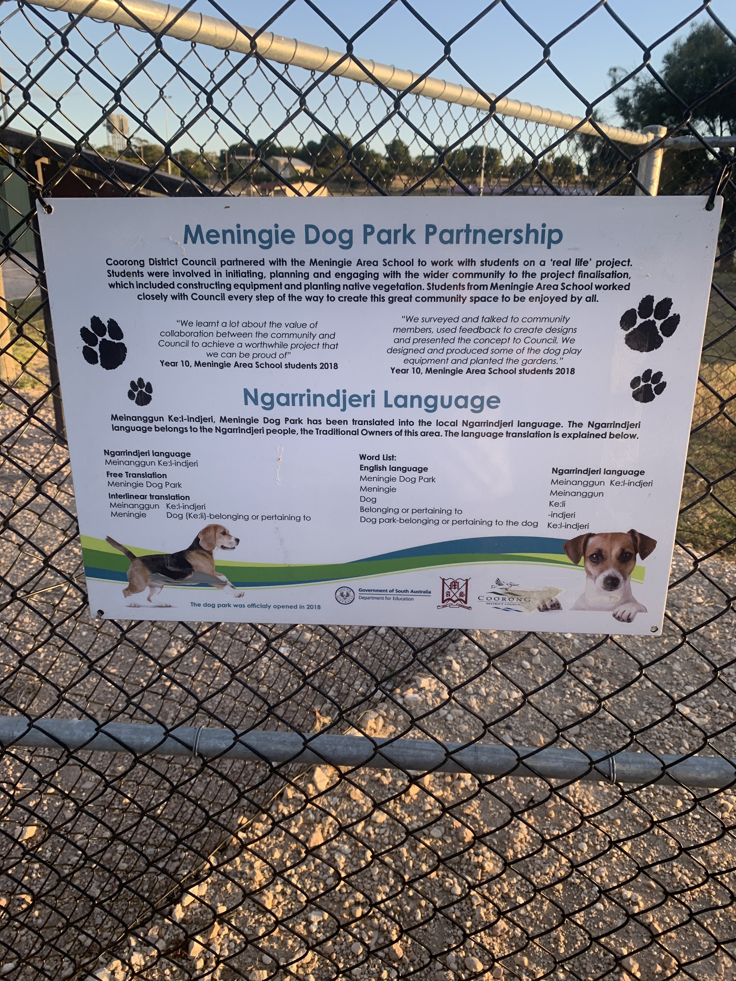 Meningie Dog Park