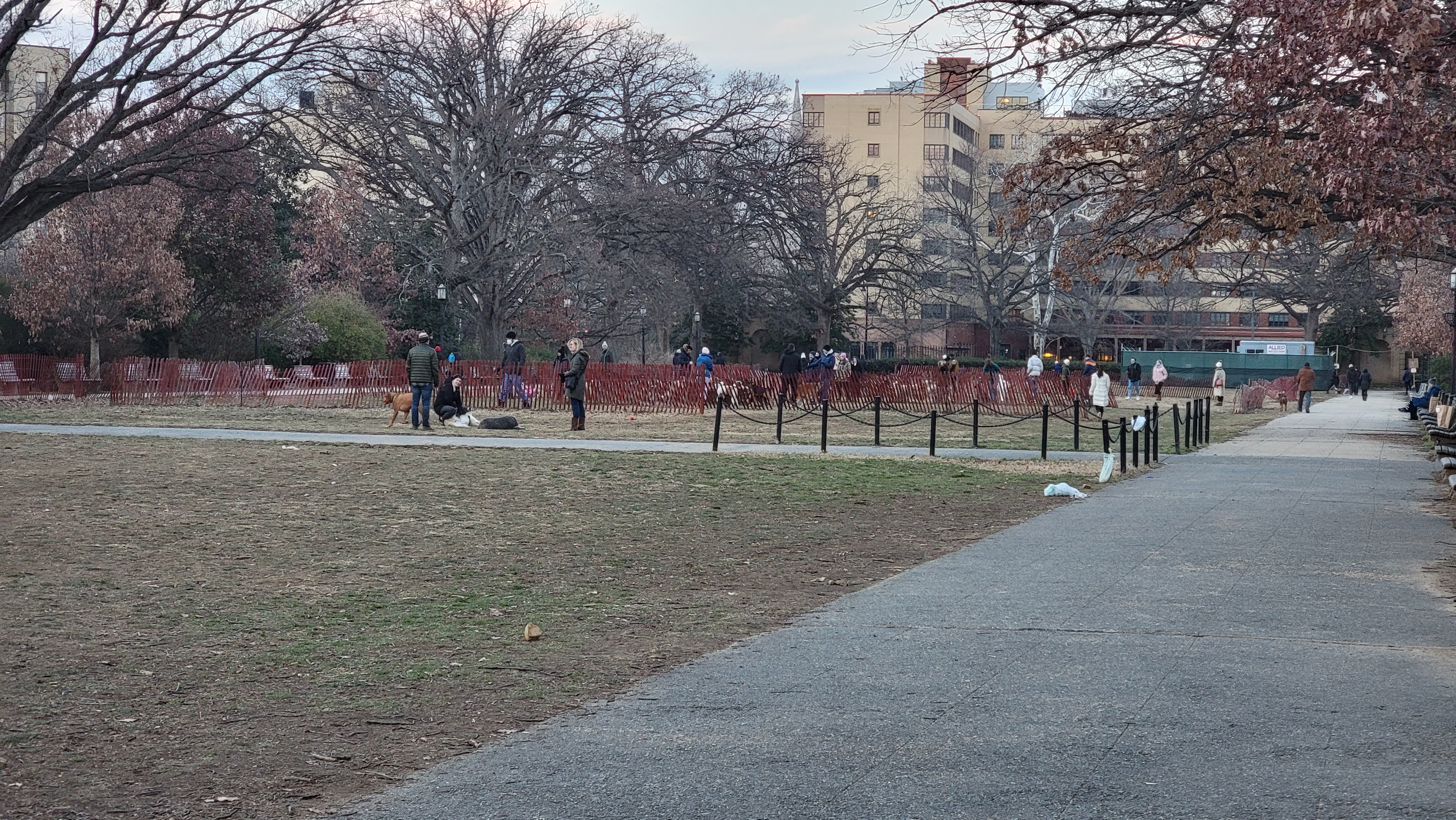 Meridian Hill Park meet prior to sunset meet and sunrise