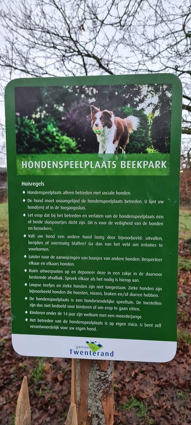 Hondenspeelplaats Het Beekpark