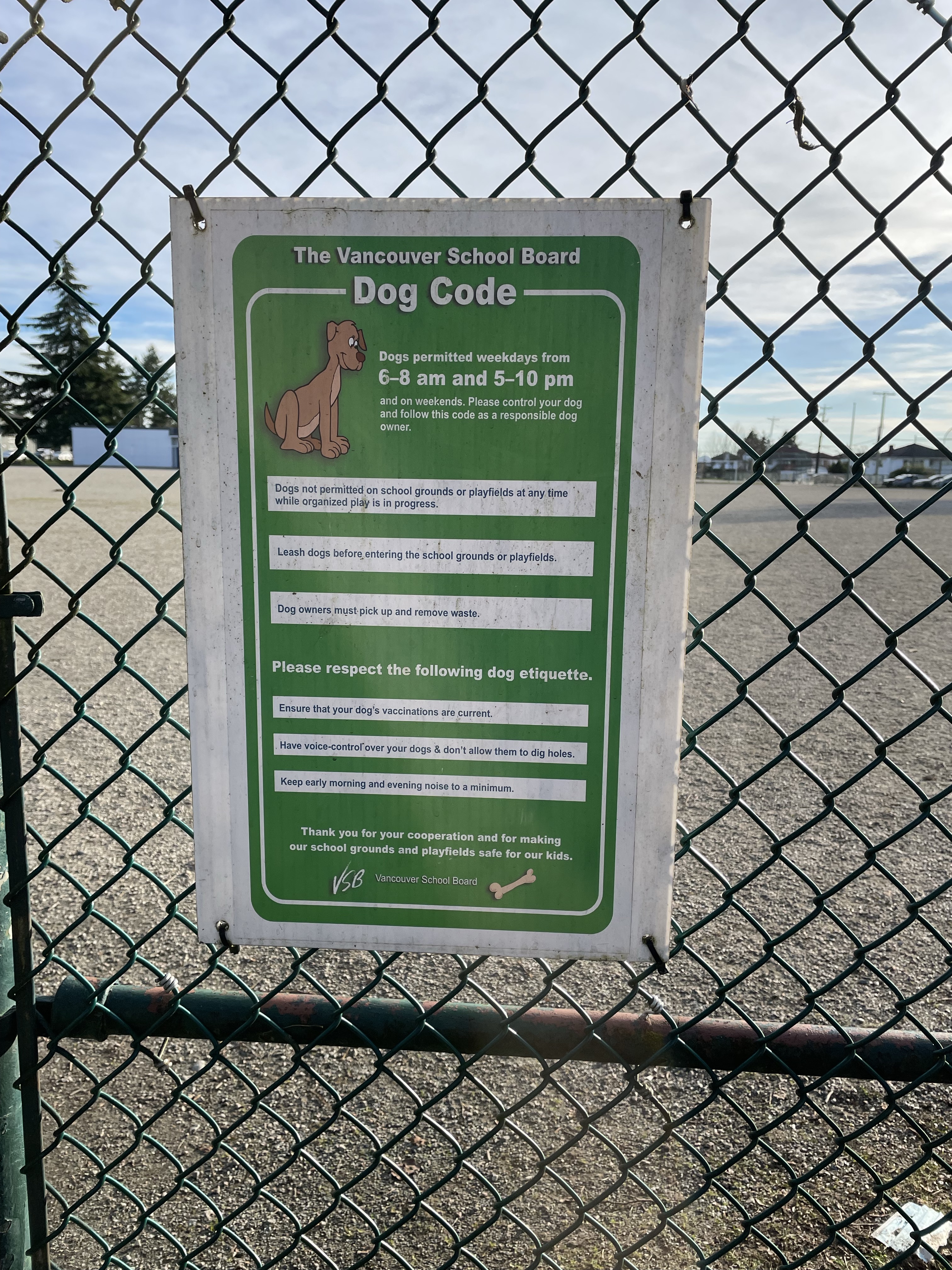 Sir Charles Kingsford Smith School On Leash