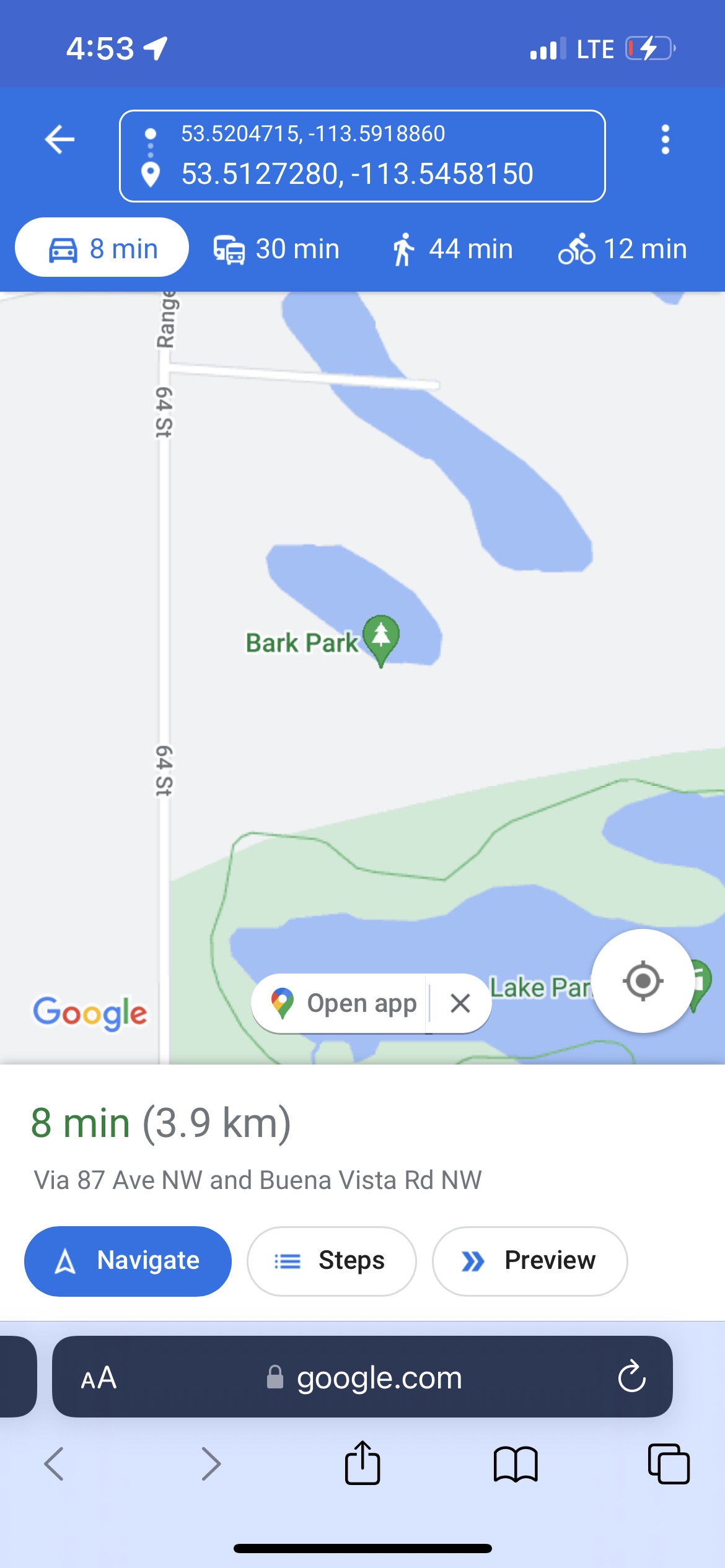 Wetaskiwin Bark Park