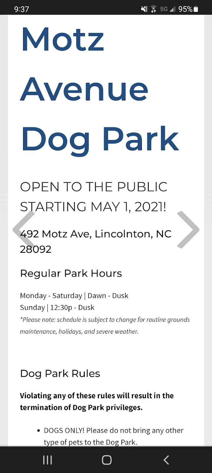 Motz Avenue Dog Park