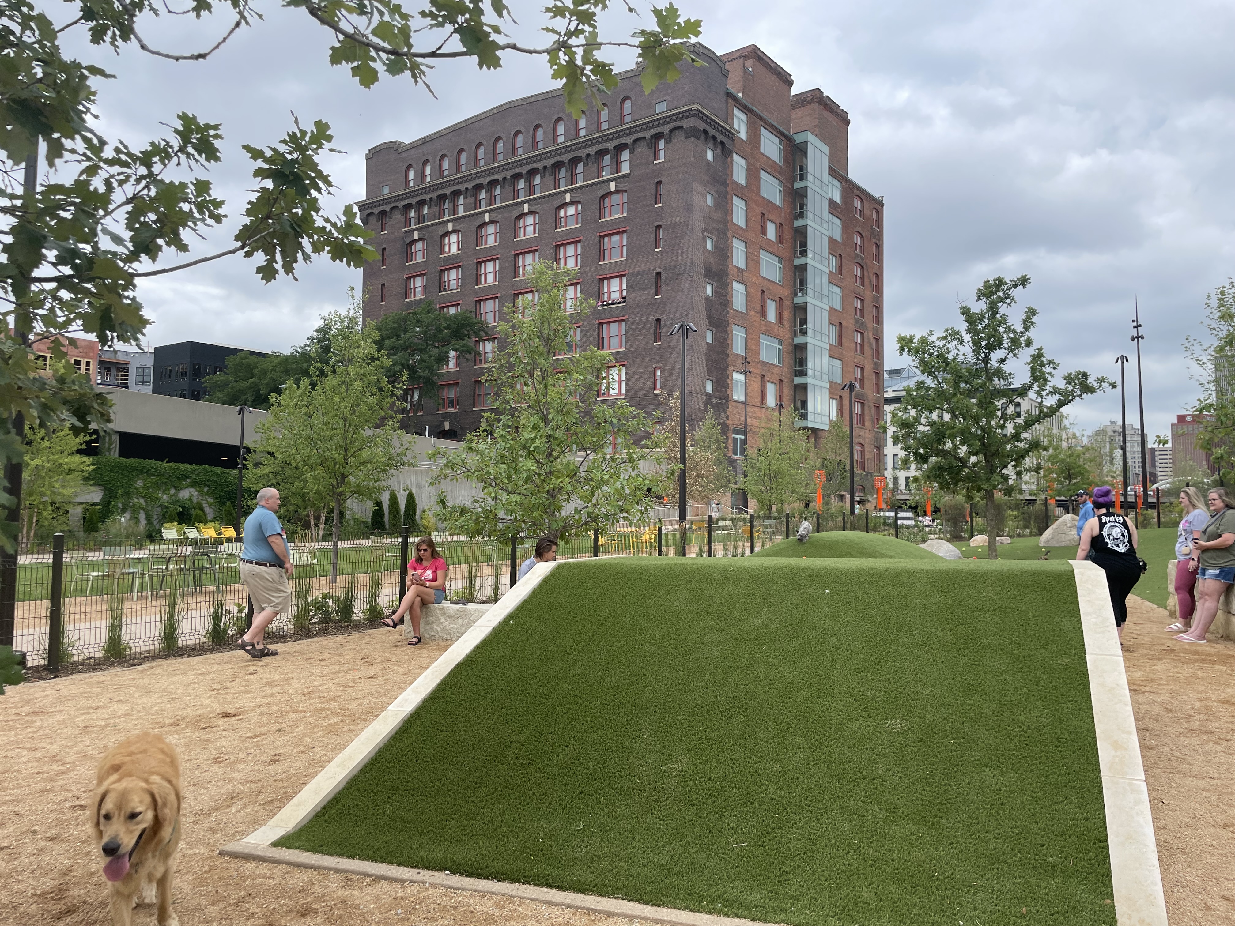 Gene Leahy Mall Dog Park