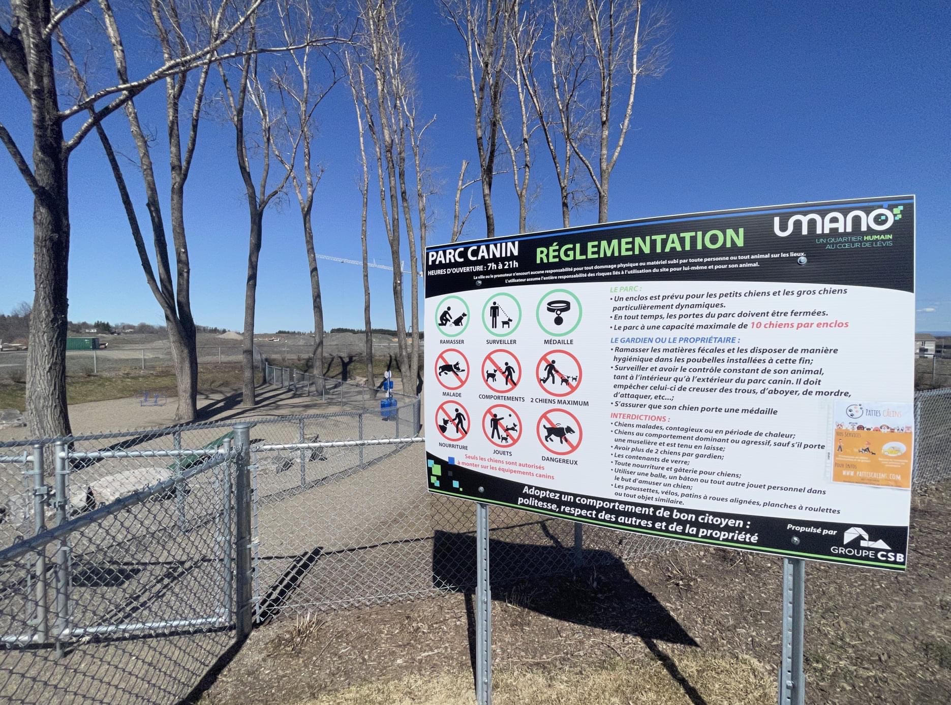 Parc à chiens Umano