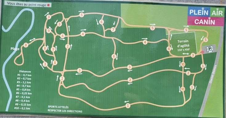 Plein-Air Canin (Parc canin privé - coût d'entrée)