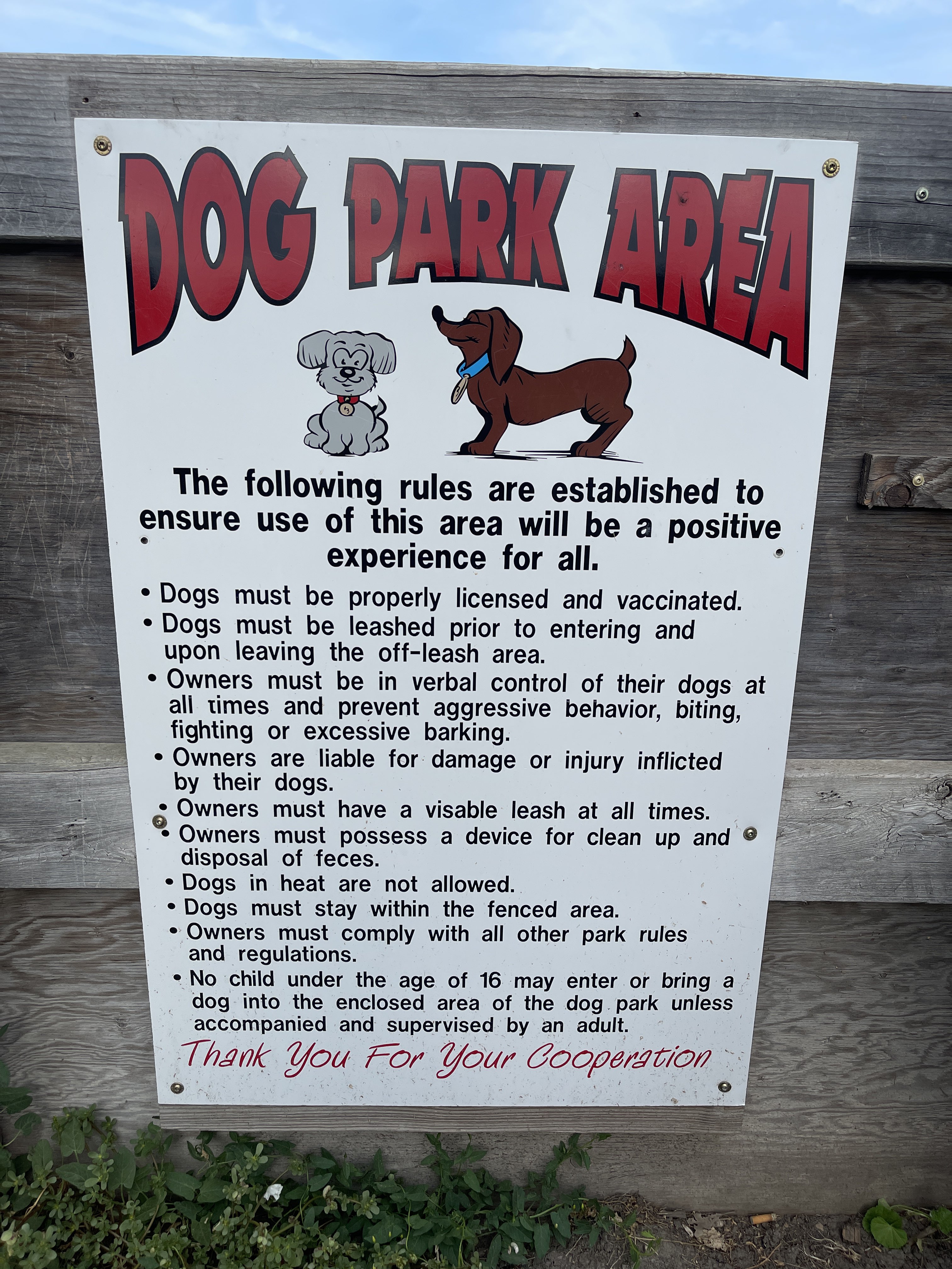 Manor Off Leash Dog Park
