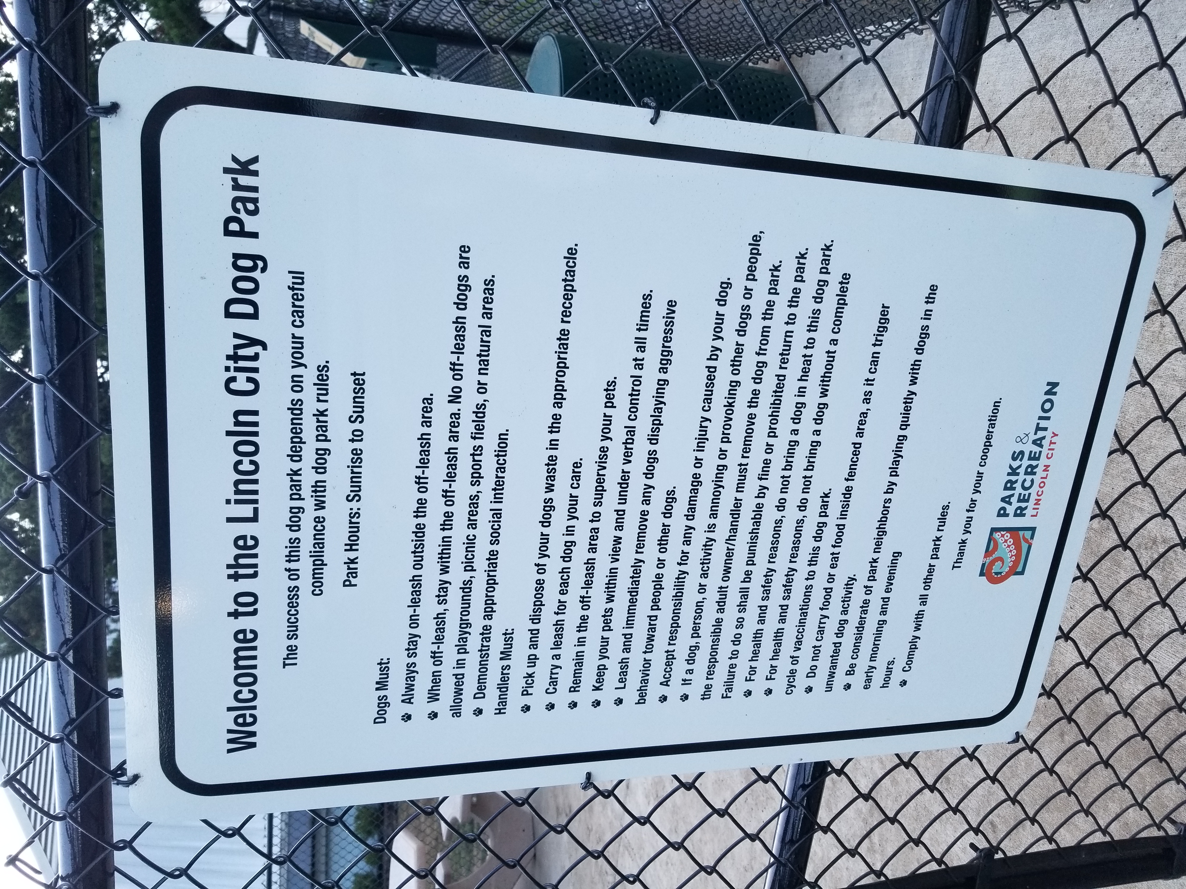 Lincoln City Dog Park