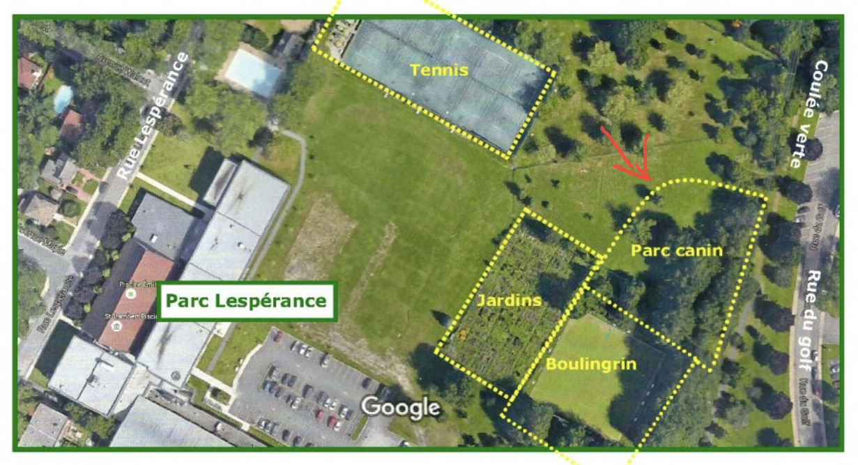 Parc canin Lespérance