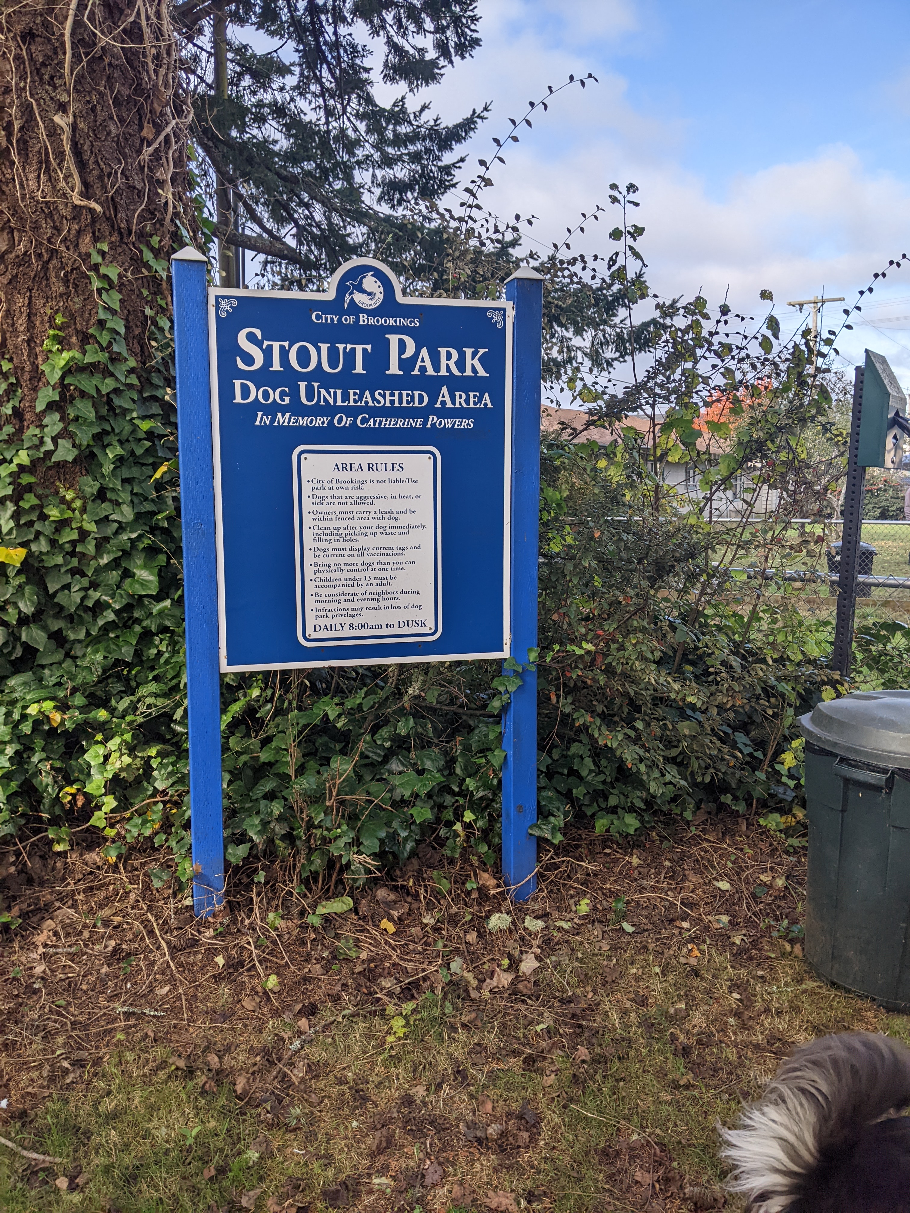 Stout Dog Park