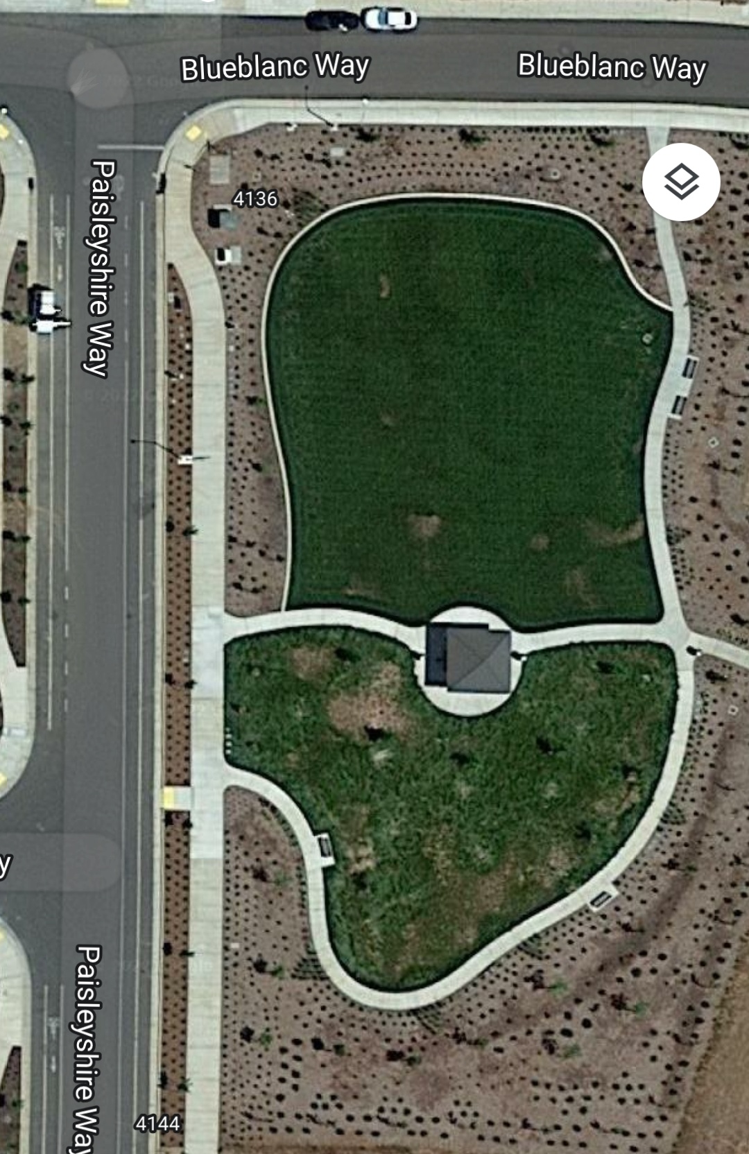 Small Park off of Blueblanc and Paisleyshire