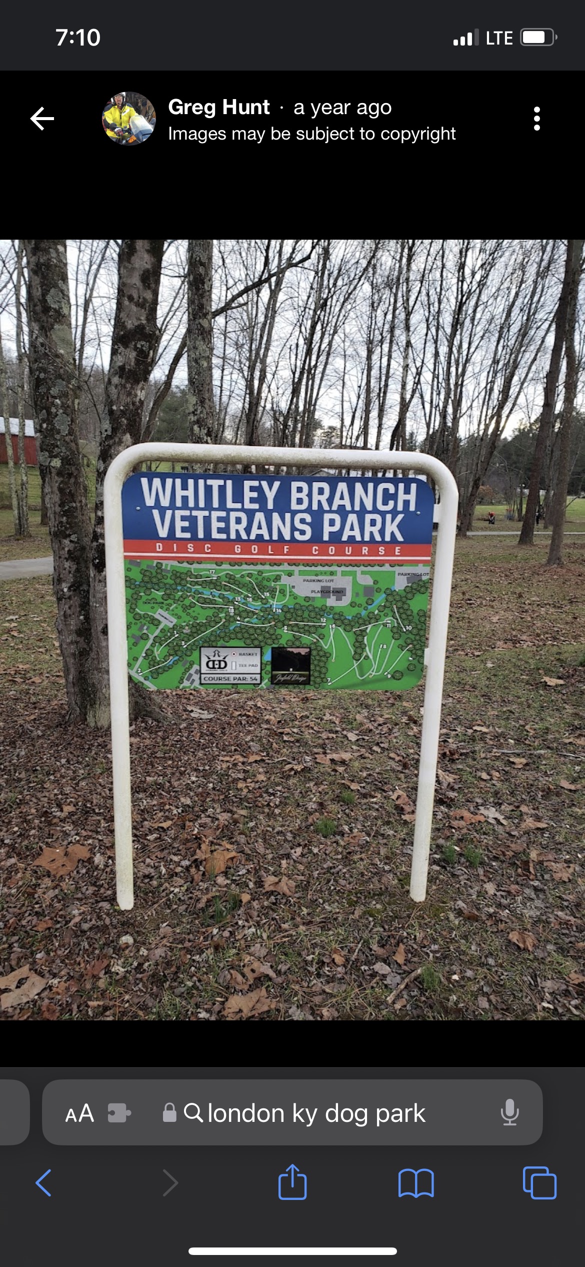 Whitley Branch Veterans Bark Park