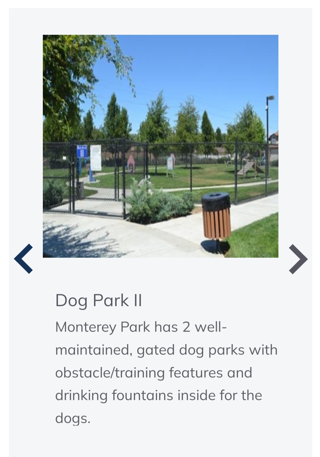 Monterey Dog Park